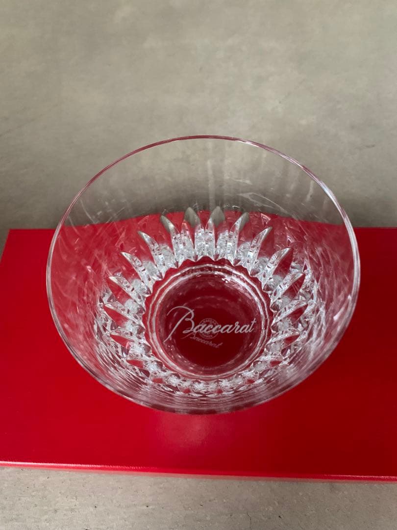 Baccarat バカラ　カットガラス ボウル　グラス