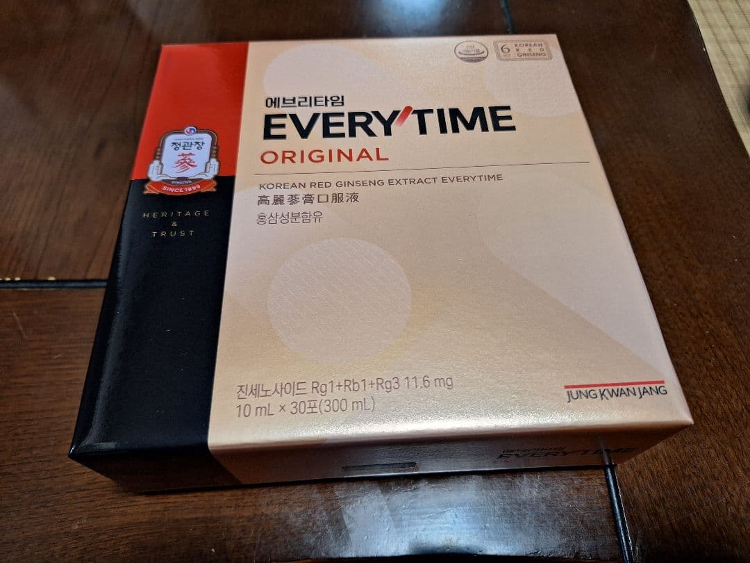 正官庄高麗人参エブリタイムロイヤルEVERYTIME 10ml✕30包