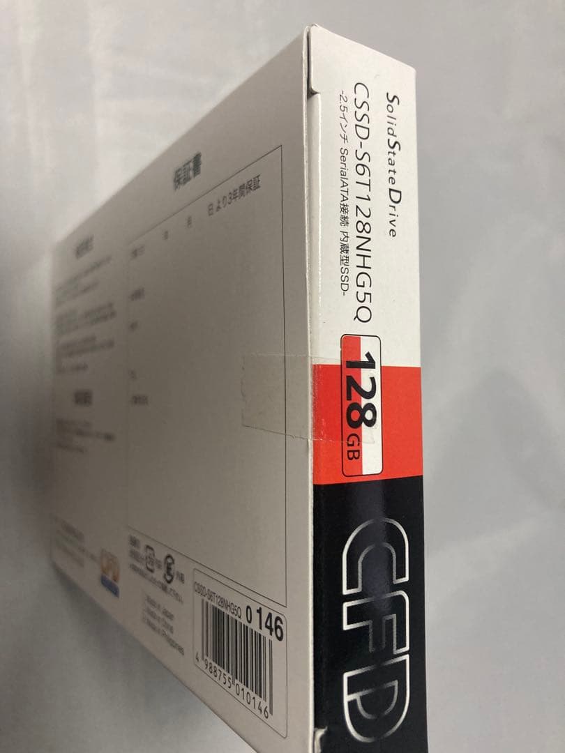 新品 美品 TOSHIBA 128GB CFD CSSD-S6T128NHG5Q