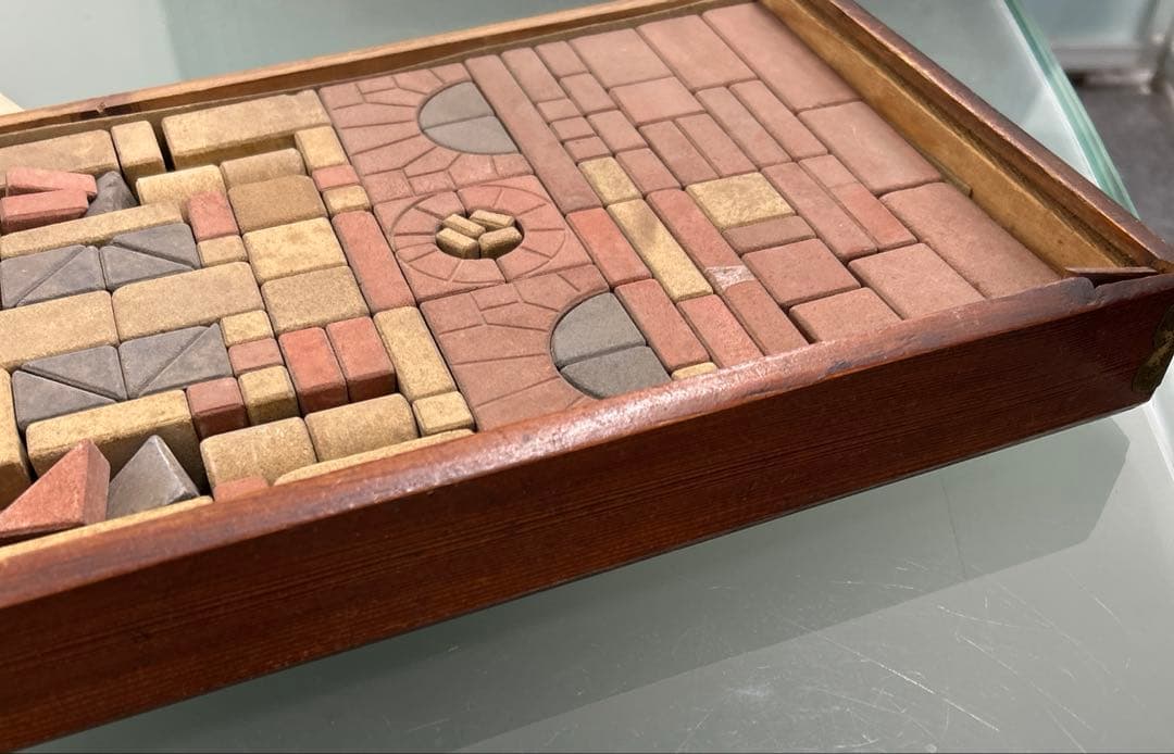 アンティーク雑貨 Steinbaukasten / Stone Building Boxes