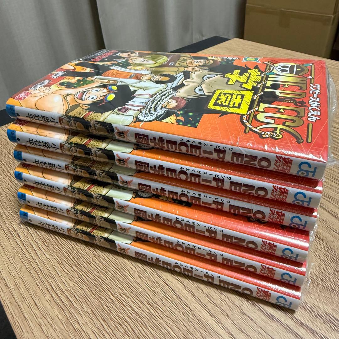 ONE PIECE学園 ワンピース学園 10巻 6冊 プロモ付き シュリンク付き