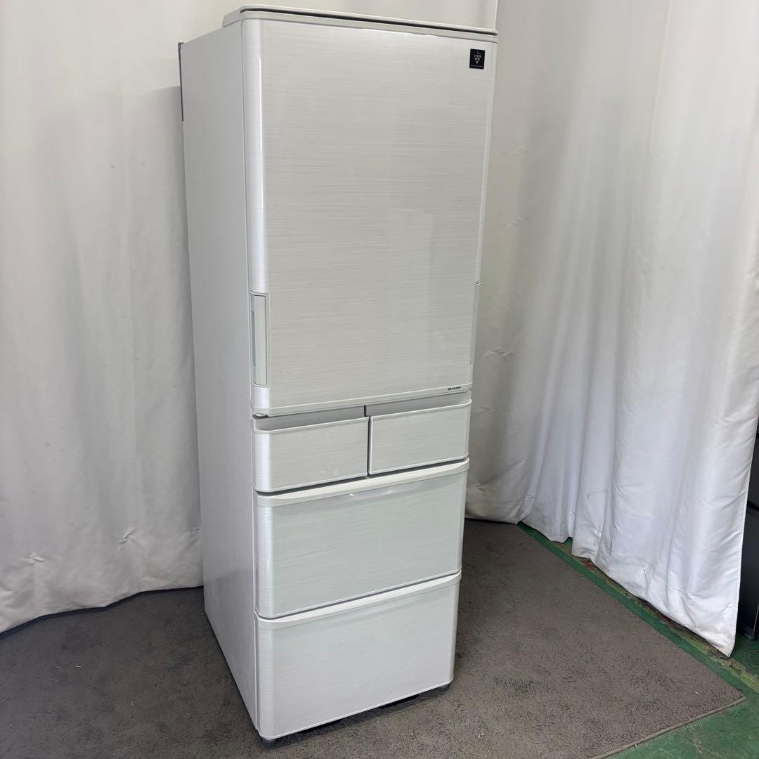 203❤️冷蔵庫　シャープ　400ℓ-500ℓ　両開き　洗濯機割り　中古　設置無料