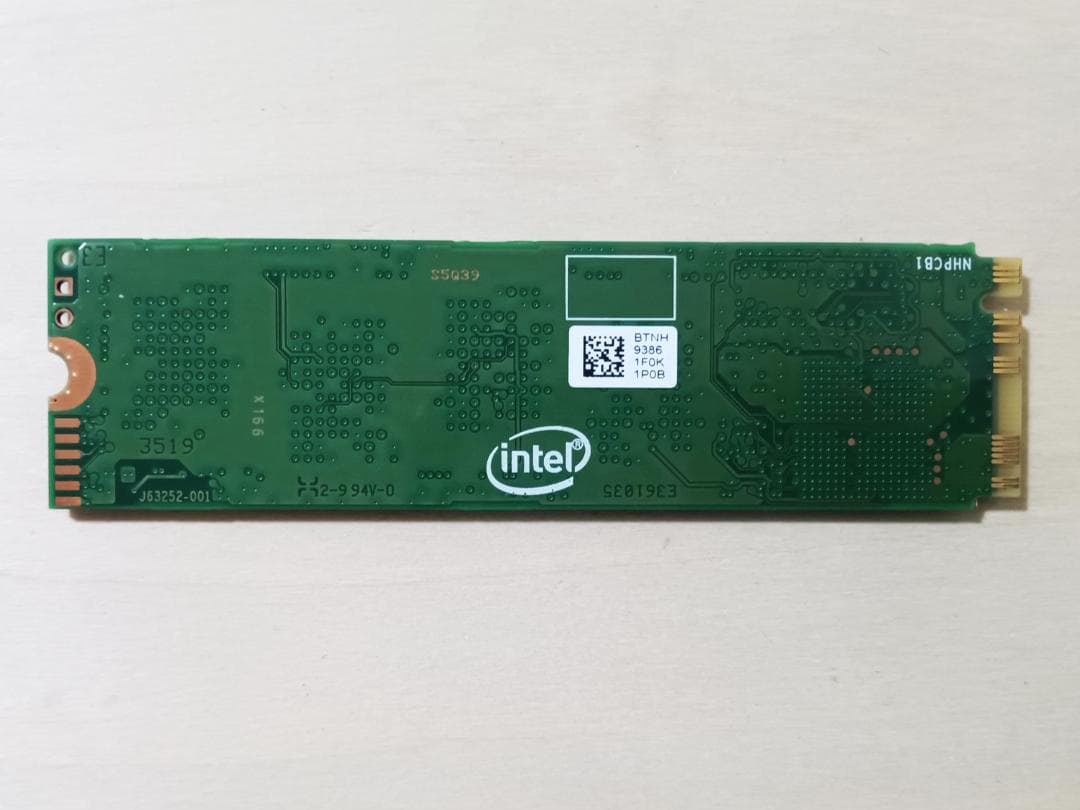 インテル M.2 NVMe SSD 1.0TB