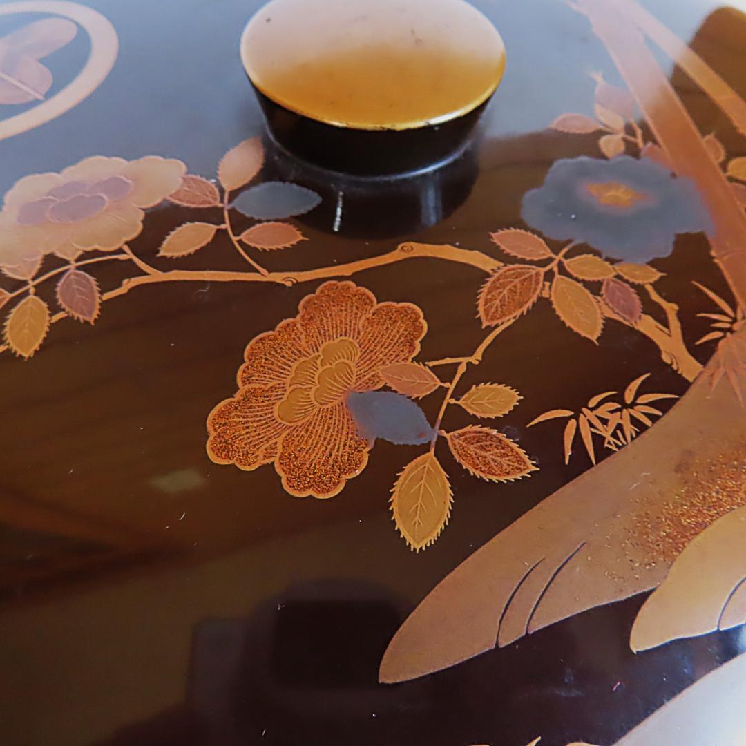 海外里帰り品・食籠（喰籠・蒔絵・家紋・重箱・菓子器・茶道）