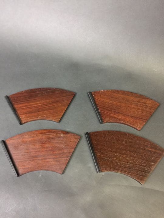 茶道具 紫檀唐木菓子皿