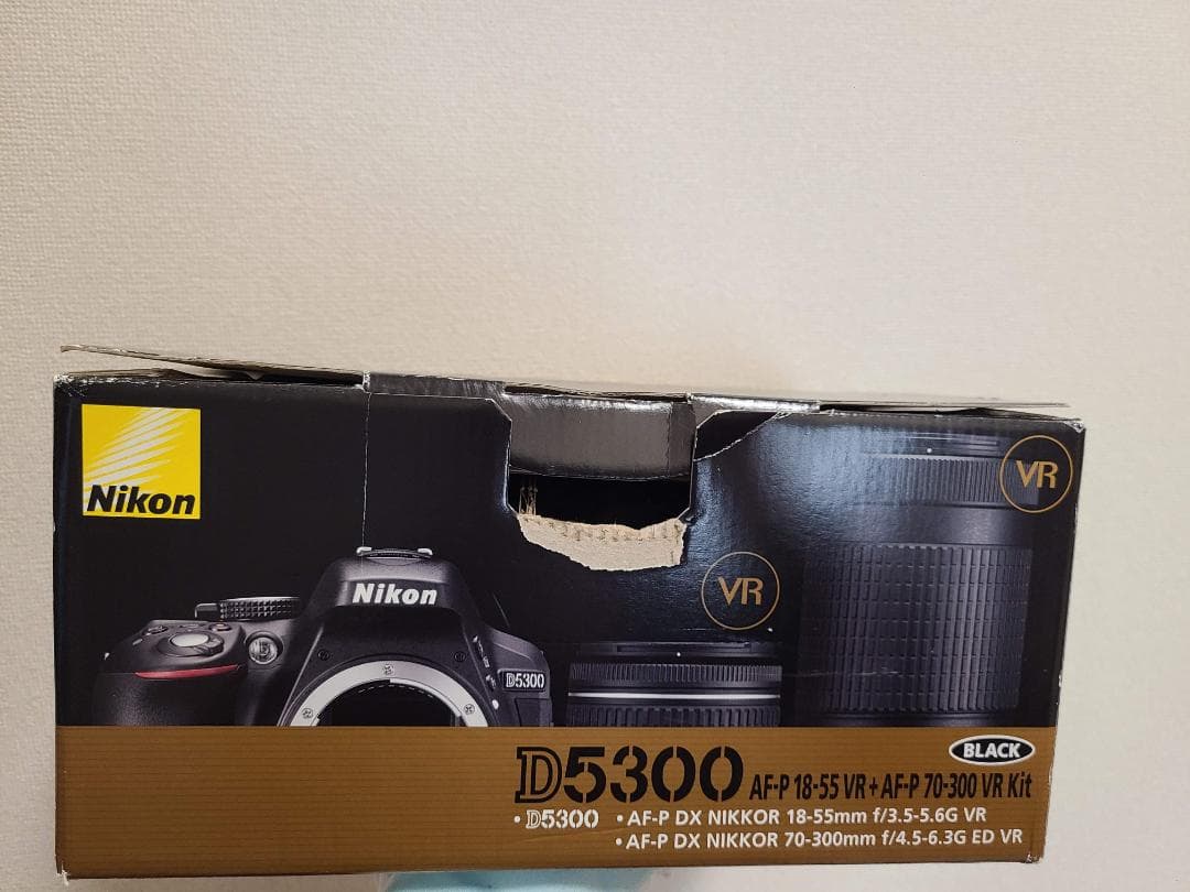 ほぼ新品 Nikon D5300 18-55 S数6773回 72