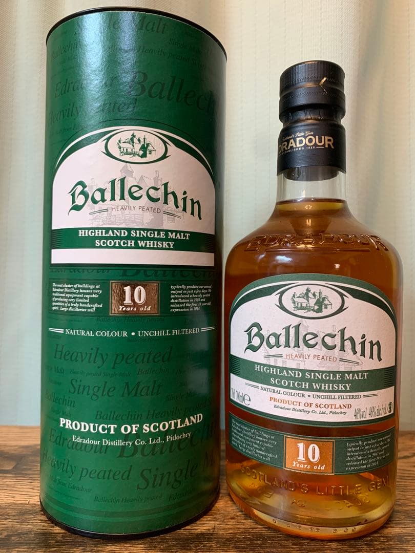 バレッヒェン Ballechin 10年 ヘビーピーテッド