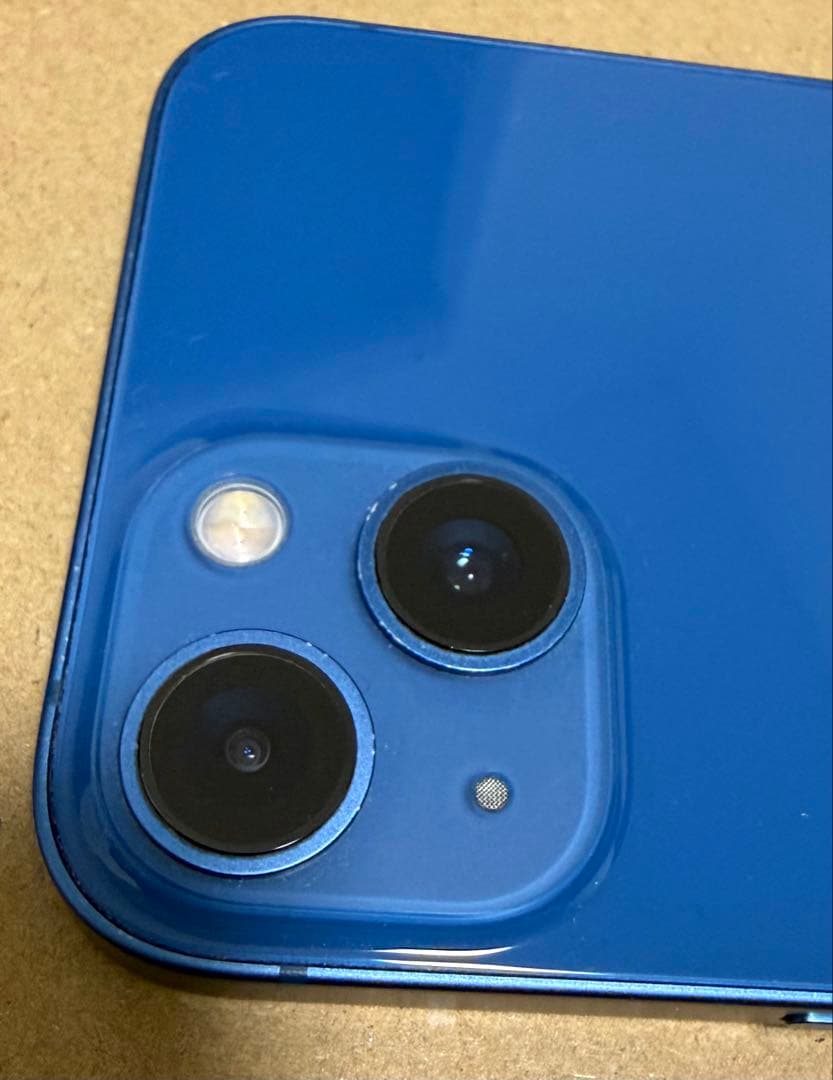 【美品】iPhone13 128GB ブルーSIMフリー　おまけ新品フィルム4枚