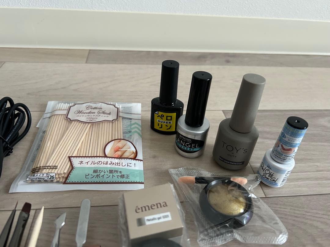 【プロが通うネイル用品店で購入】ジェルネイルスターターセット
