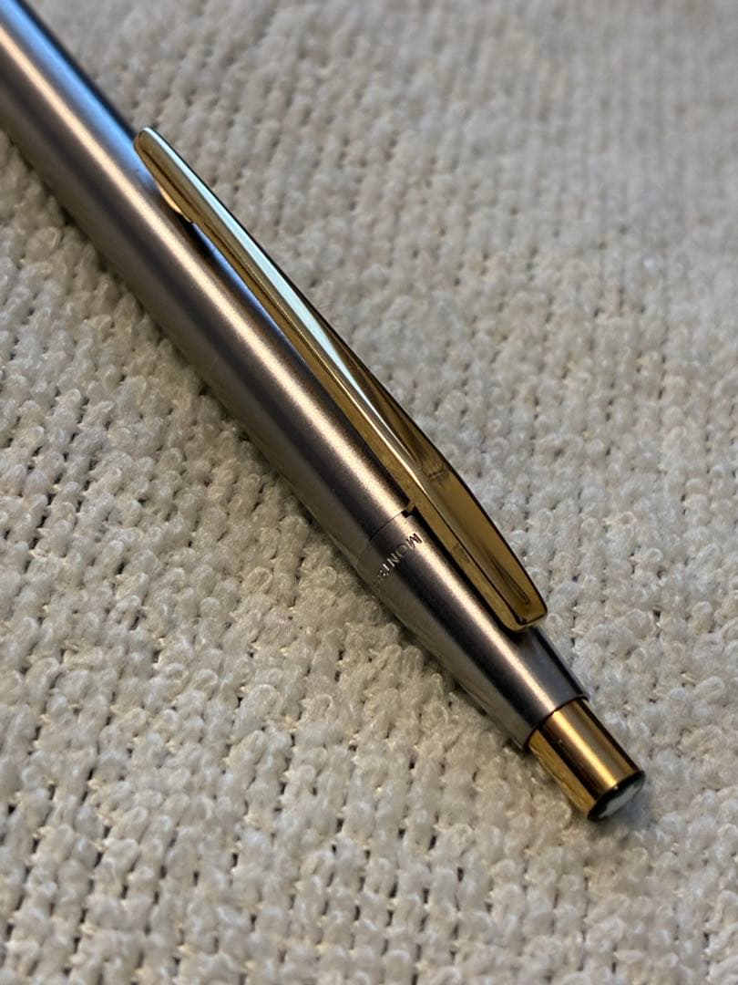 ◾️MONT BLANC モンブラン◾️ノブレス ノック式ボールペン◾️シルバー ◾️