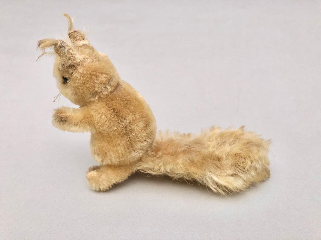 Steiff 　リスのPossy　グレー　最小