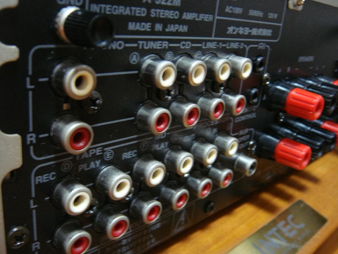 整備済 程度良 ONKYOオンキョー プリメイン A-922M 取説リモコン付