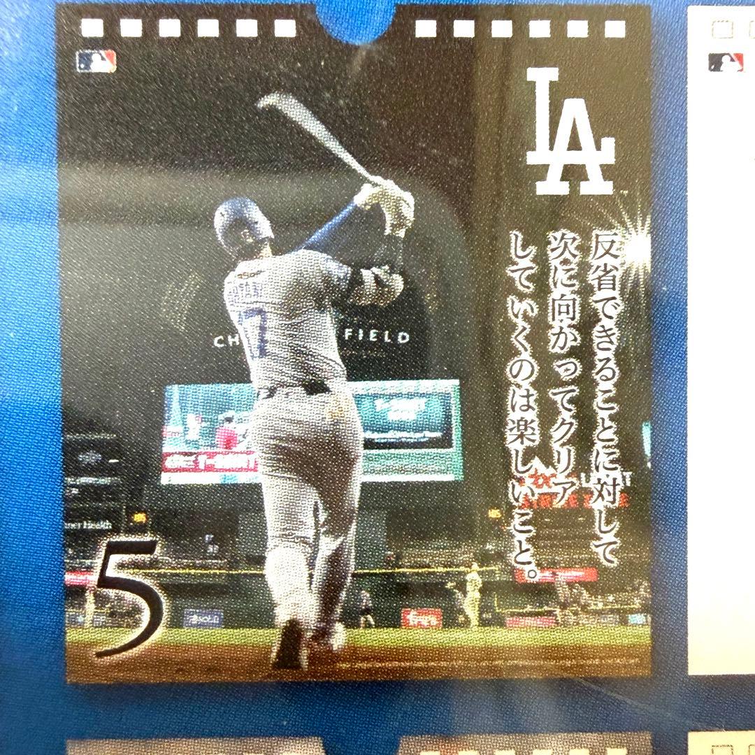 【極・5個セット】大谷翔平の哲学を習慣に。31日万年日めくりカレンダー｜