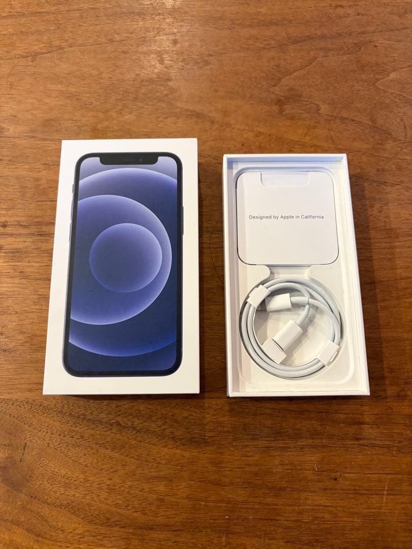 Apple iPhone 12 miniブラック 128GB 本体 箱付き