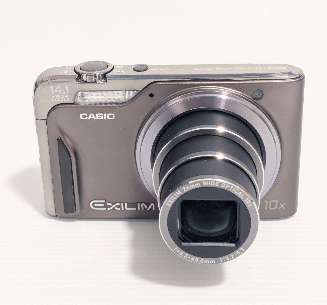 極美品　CASIO　カシオ　 EXILIM EX-H15 エクシリム　ブラウン