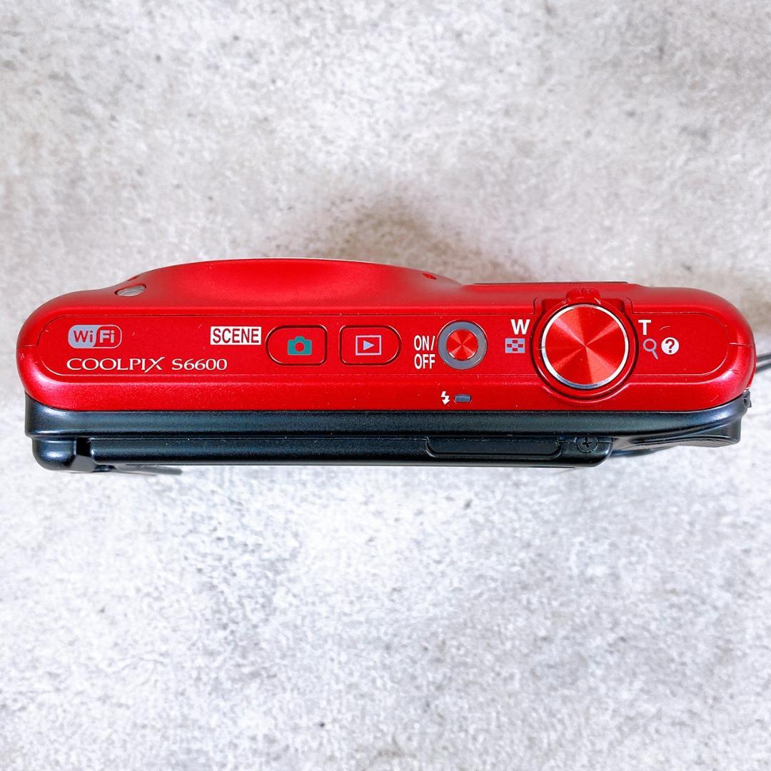 Nikon COOLPIX S6600 コンパクトデジタルカメラ Wi-Fi対応