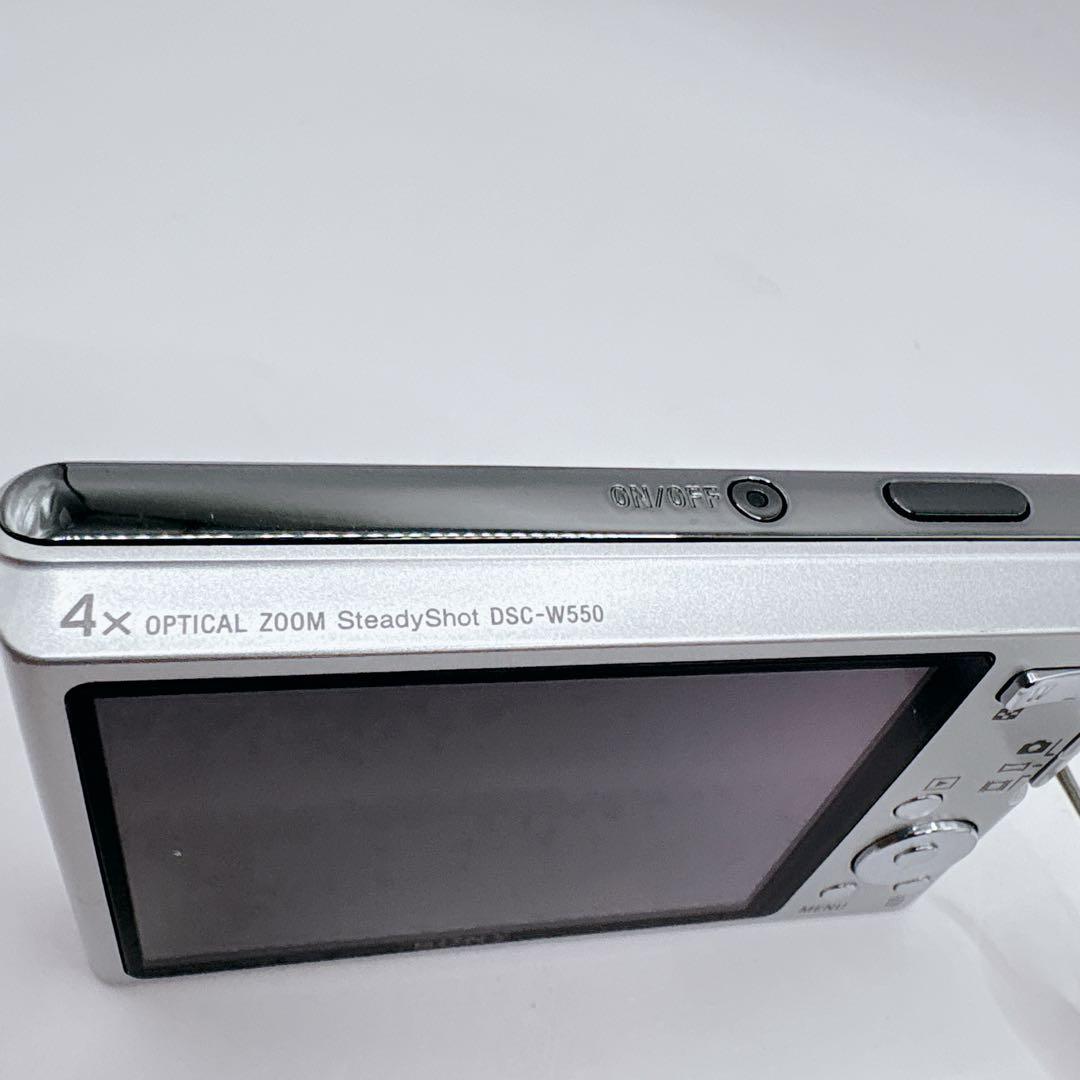 美品 Sony Cyber-shot DSC-W550 デジタルカメラ　シルバー