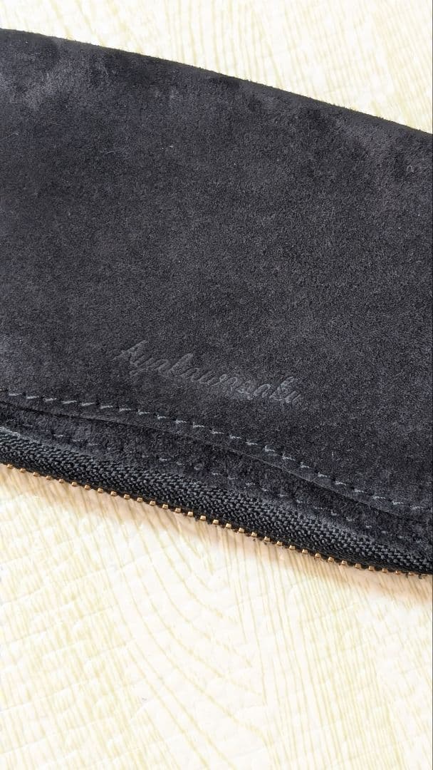 【美品】ayakawasaki eyeglasses case ブラック レア