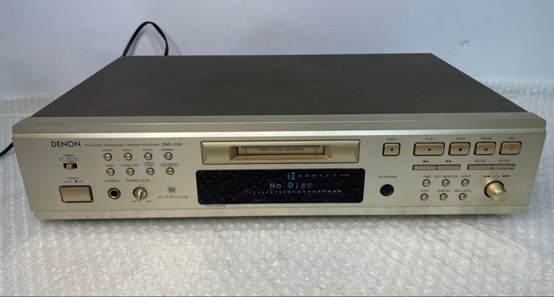 DENON DMD-1550 ミニディスクレコーダー 動作品