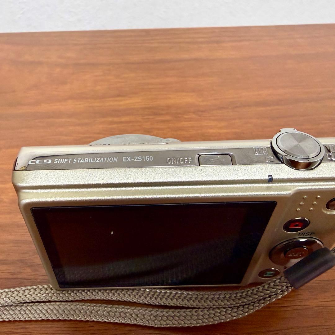 【美品】CASIO EXILIM EX-ZS150 コンパクトデジタルカメラ