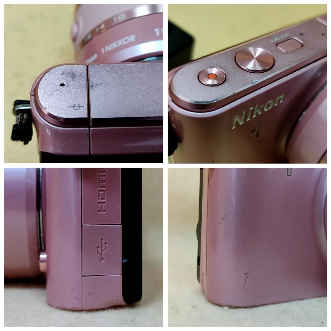 Nikon 1 S1 ピンク ミラーレスカメラ