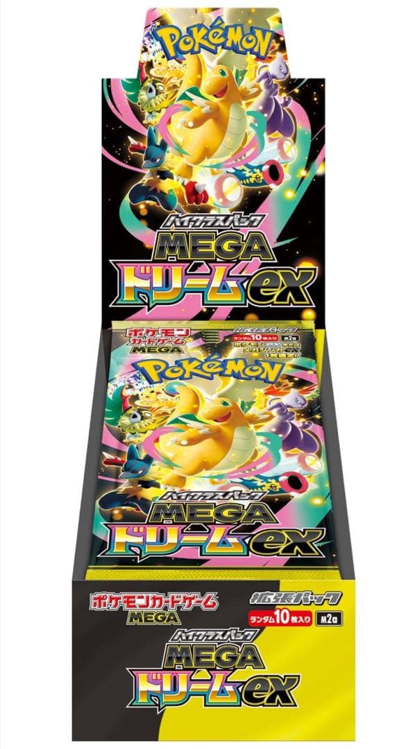 ポケモンカードゲーム　MEGAドリームex 1BOX シュリンク付