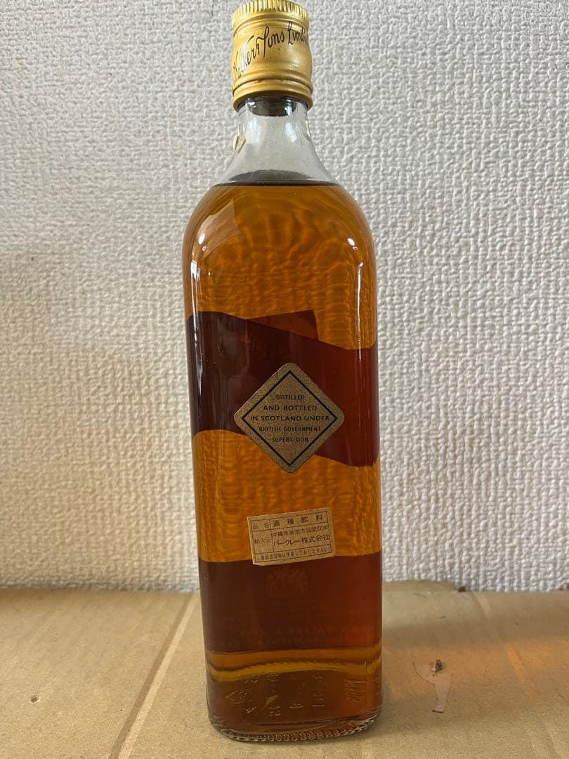 Johnnie Walker Black Label ウイスキー 特級 古酒