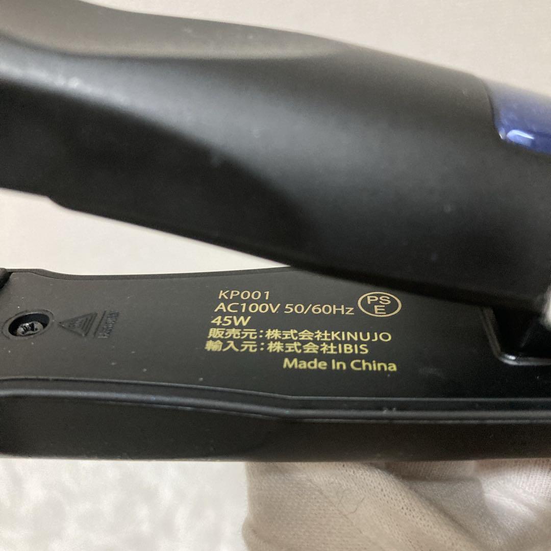 良品 KINUJO PRO ストレートアイロン KP001 絹女 シルクプレート