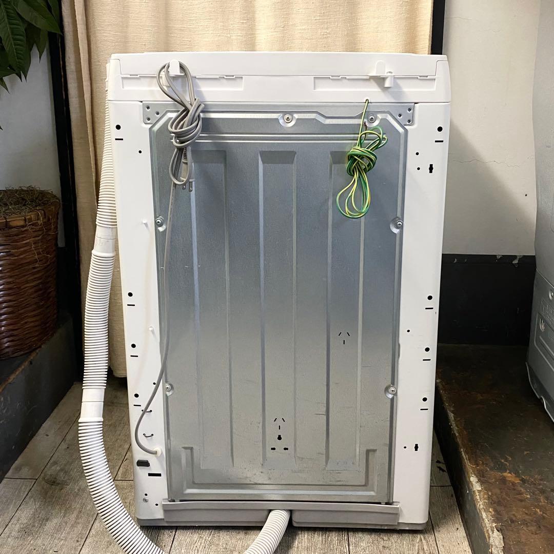 分解清掃済みで気持ちよく使えます♪穴なし槽で節水！全自動洗濯機6.0kg