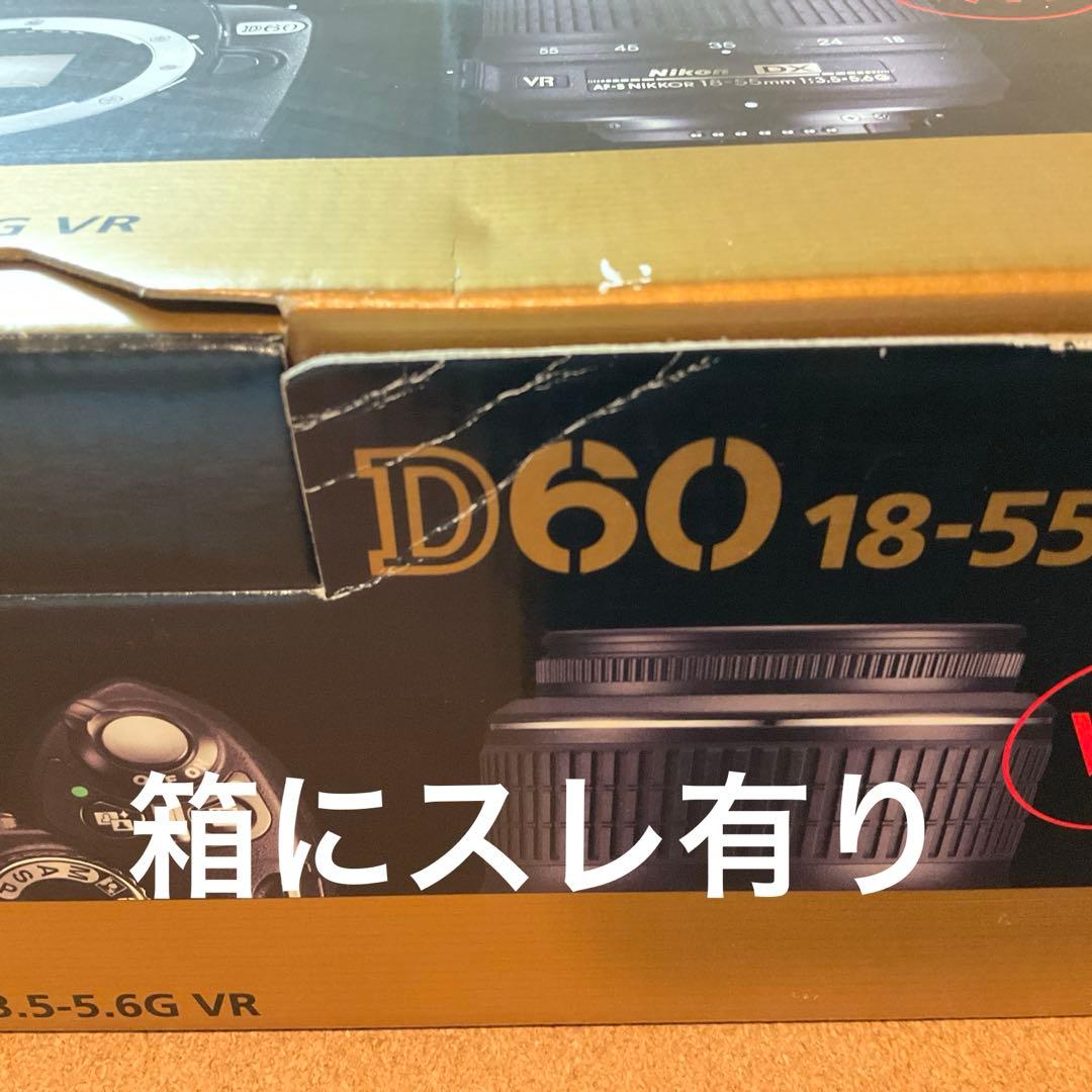 Nikon D60 18-55 VR Kit 付属品有り