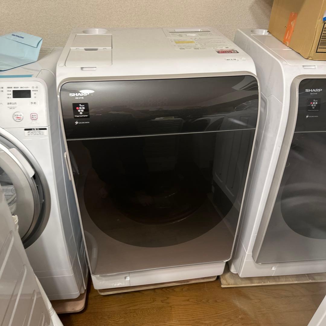 SHARP ドラム式洗濯乾燥機　2023年製　ES-V11B-NR 右開き