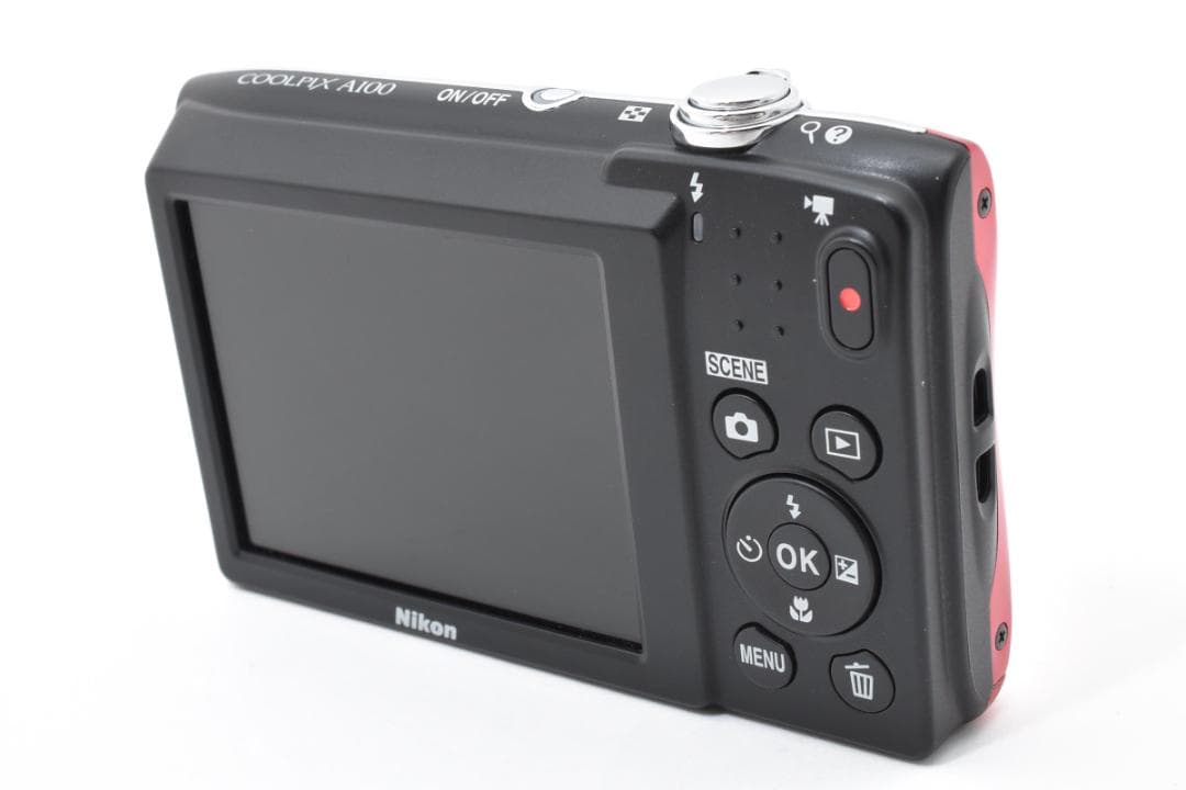 【極美品】Nikon COOLPIX A100 スマホ転送 コンデジ 855