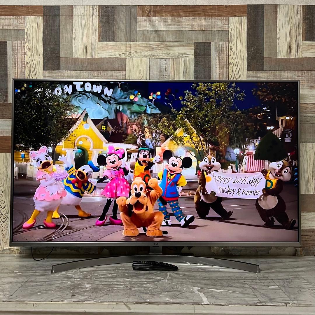 全国送料込❣️LG 4K液晶テレビ55型外付けHDD録画対応 Wi-Fi対応