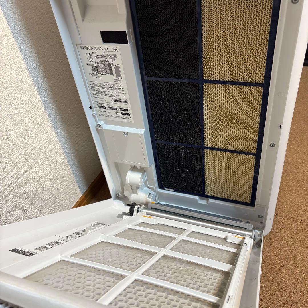 【現状品】SHARP シャープ 加湿空気清浄機 KI-JP100-W 2019年