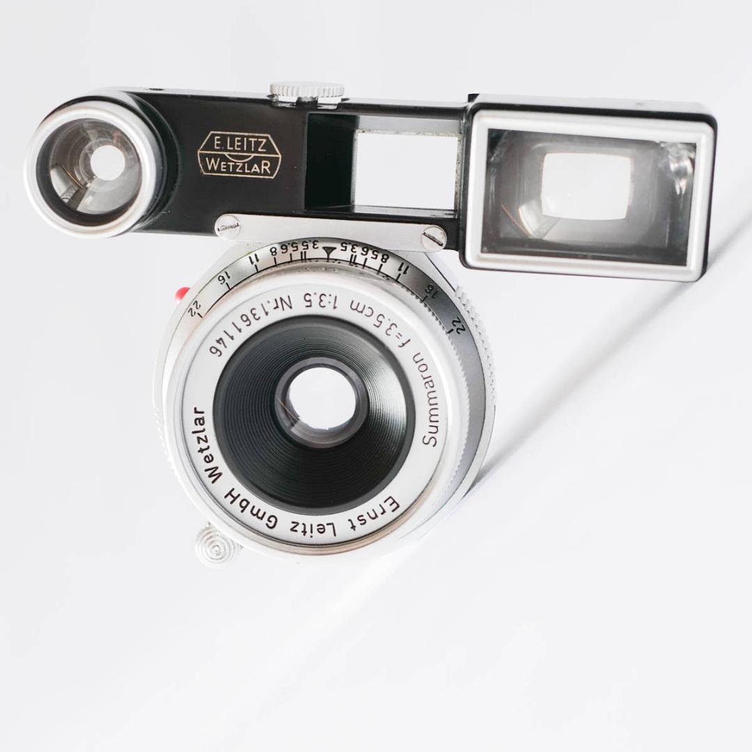 Leica Summaron-M F3.5 35mm ライカ　メガネ付き