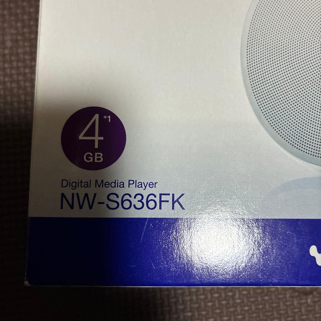 ‼️新品未使用品‼️‼️ソニーウォークマンNW-S636FK
