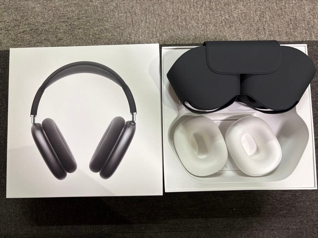 AirPods MAXスペースグレーLightning端子（ジャンク）