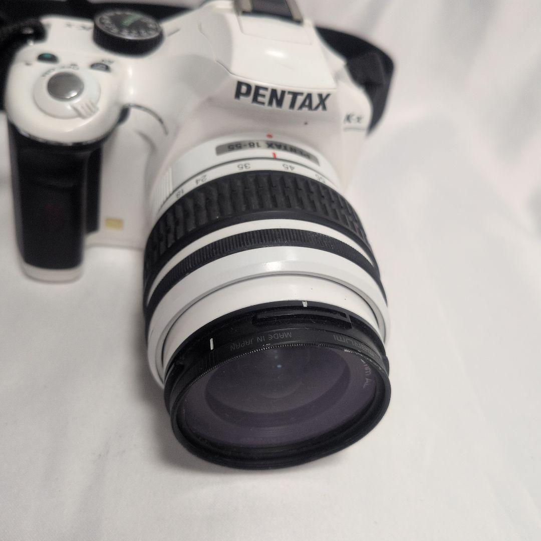 k*z様 PENTAX K-x ホワイト デジタル一眼レフカメラ カメラバッグつ