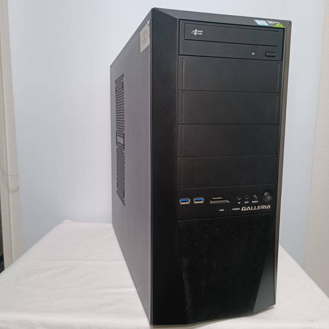 【ゲーミングPCフルセット】i7 8700K GTX1070Ti ガレリア