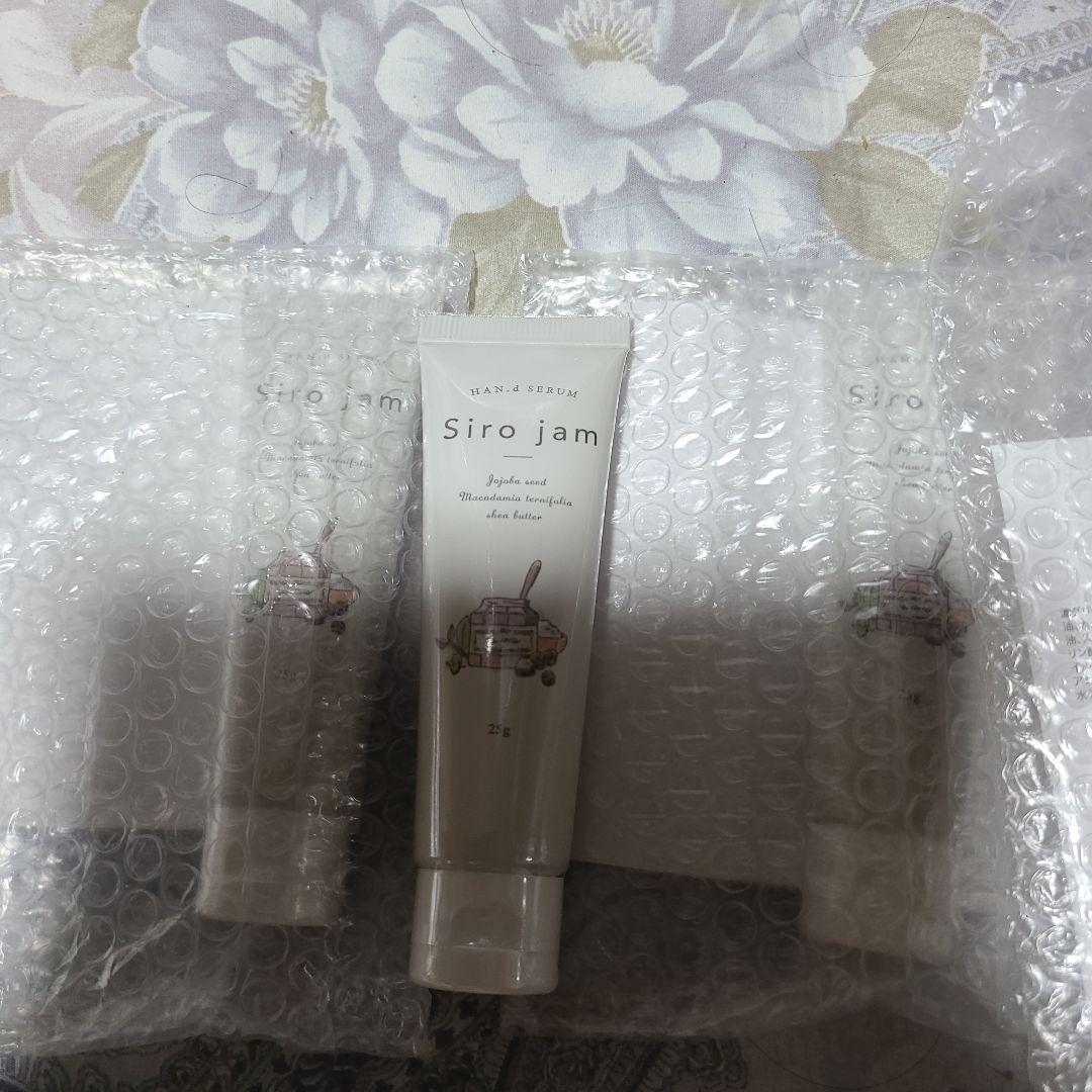 Siro jam ハンドクリーム 25g 日本製三本セット