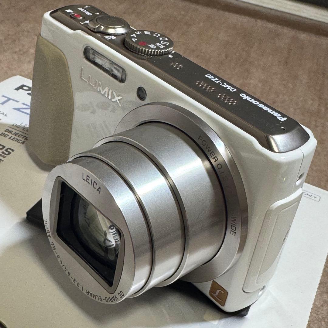 パナソニック Panasonic LUMIX DMC-TZ40 ホワイト