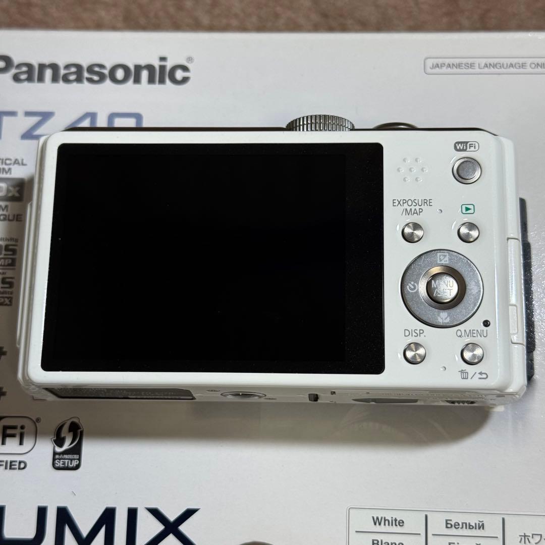 パナソニック Panasonic LUMIX DMC-TZ40 ホワイト