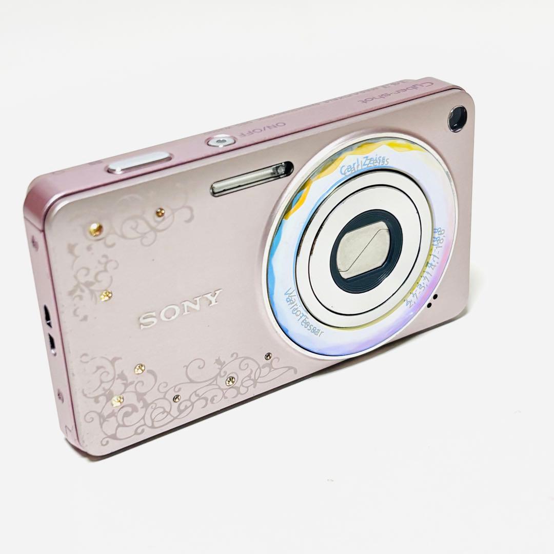 SONY デジカメ　Cyber-shot DSC-W350D ピンク　コンデジ