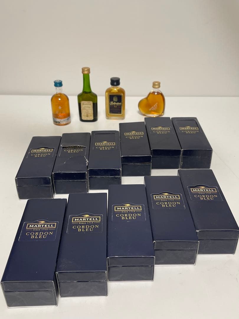 ブランデー50ml ミニチュアボトル　15本セット