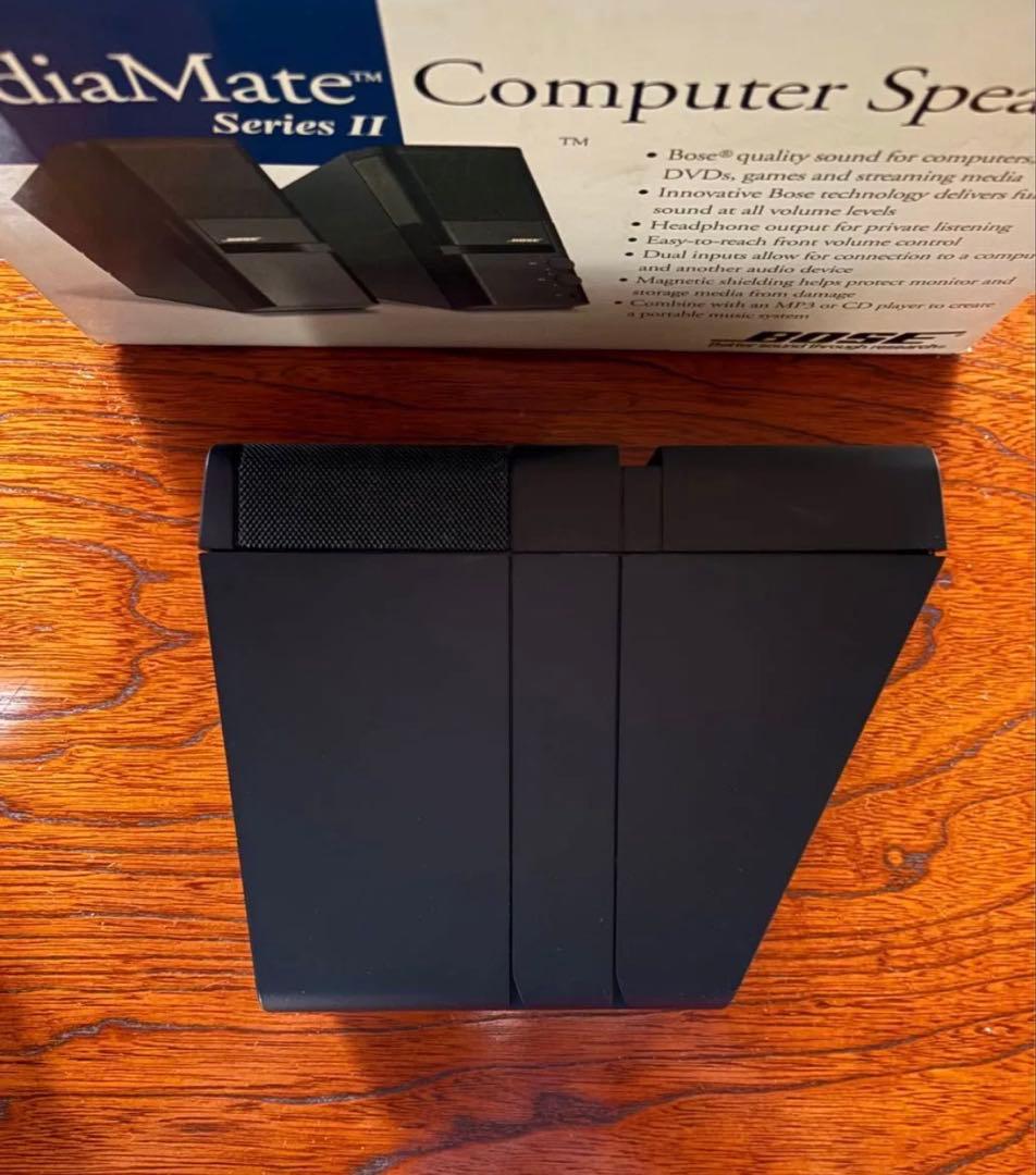 【美品】BOSE（ボーズ）MediaMate パワーアンプ内蔵スピーカーセット