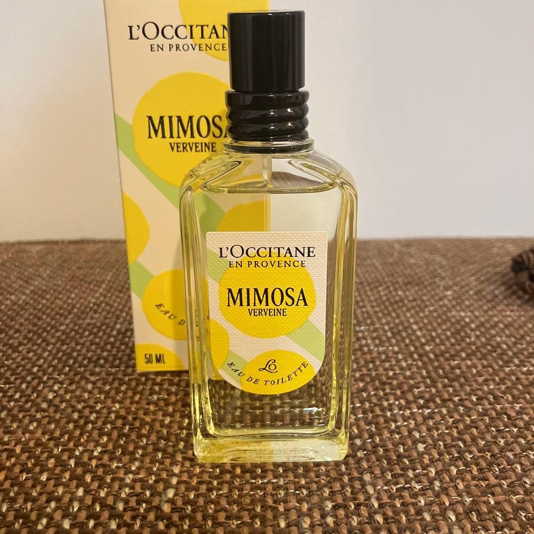 【L'OCCITANE】ミモザ オードトワレ【数量限定】＆ハンドクリームホルダー