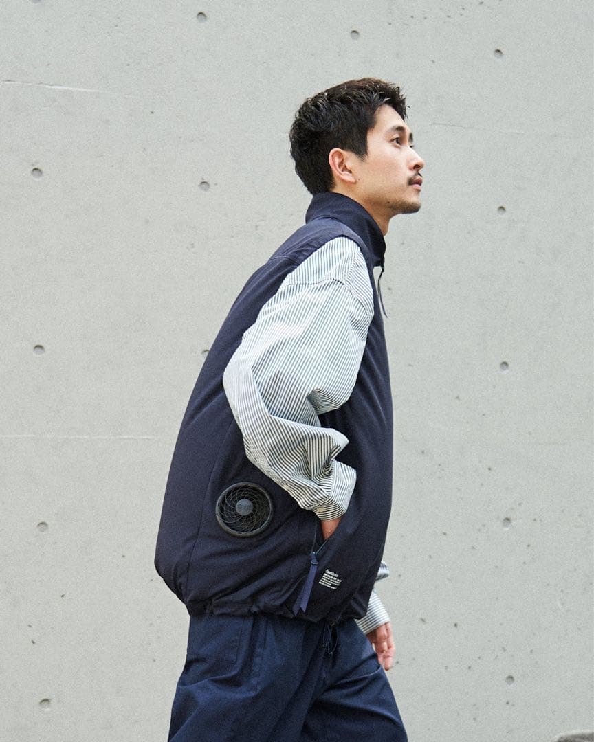 FreshService ファン付き空調服 ブラック