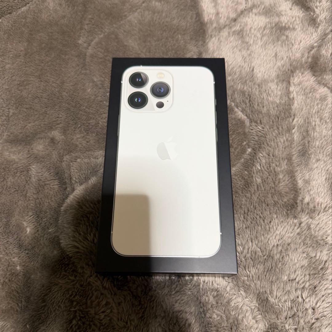 iPhone13proシルバー 256GB SIMフリー　付属品あり　美品