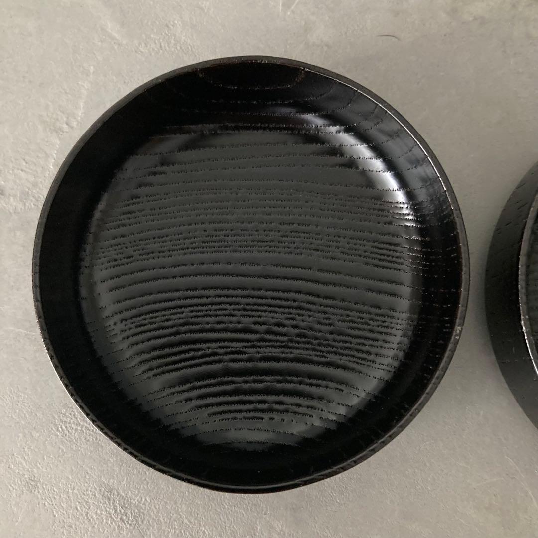 【未使用品】茶道具 挽家一双 詰茶入 詰棗 茶入