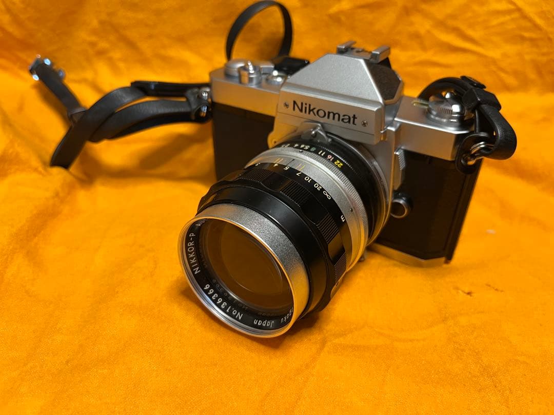 NikomatレンズNikkor-P Auto 1:2.8 f=10.5cm